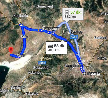 ISPARTA KEÇİBORLU SENİR MAH. 725M² TARLA SATILIKTIR - ISPARTA KEÇİBORLU fotoğraf 5